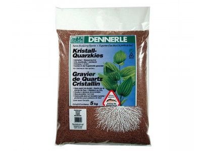 Грунт Для Аквариума Dennerle (Деннерле) Гравий Светло-Коричневый 1-2мм 5кг Kristall-Quarz Den1749 