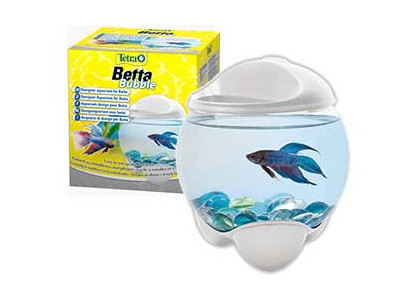 Аквариум-Шар Tetra (Тетра) Bubble Белый Для Петушков с Освещением 1,8л 206724  