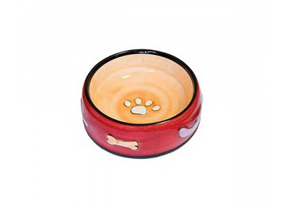 Миска Для Собак Мелких Пород Керамическая Косточка 220мл Hd-Р161
 