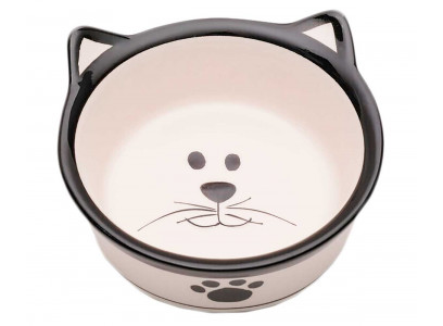 Миска Для Кошек Керамическая Мордашка Малая 180мл Hd07-В1303-3
 