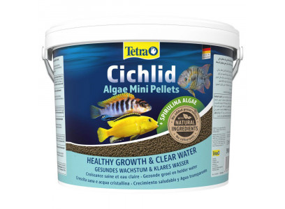 Корм Для Рыб Tetra (Тетра) Гранулы Для Цихлид Cichlid Algae Mini 10л 201408 