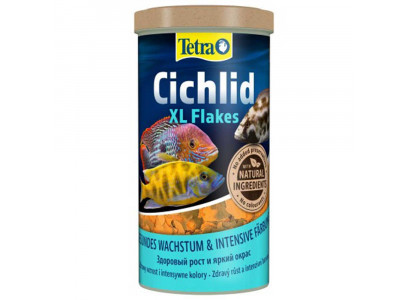Корм Для Рыб Tetra (Тетра) Cichlid XL Flakes Хлопья Для Цихлид 1л 204294 