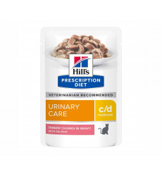 Лечебный Влажный Корм Hills (Хиллс) Для Кошек Для Поддержания Здоровья Мочевыводящих Путей Лосось Prescription Diet C/D Multicare Urinary Care 85г 