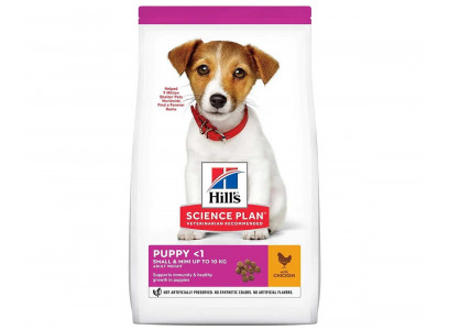 Hills (Хиллс) Science Plan Puppy Small & Mini Сухой Корм Для Щенков Миниатюрных и Мелких Пород Курица 1,5кг 