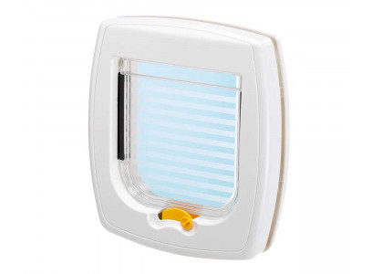 Дверь Для Кошек Ferplast (Ферпласт) Swing-1 21,5*5*24см Белая 