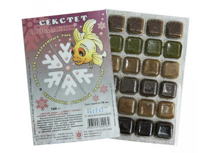 Корм Для Рыб Аква Меню Секстет Замороженный Блистер 100мл 