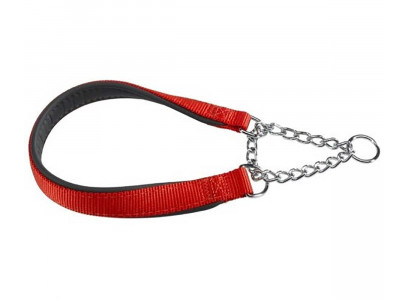 Ошейник Для Собак Крупных Пород Ferplast (Ферпласт) Daytona Удавка на Цепочке CSS 25мм*60см Нейлон Красный