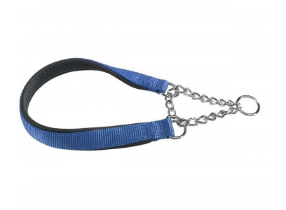 Ошейник Для Собак Крупных Пород Ferplast (Ферпласт) Daytona Удавка на Цепочке CSS 25мм*60см Нейлон Синий