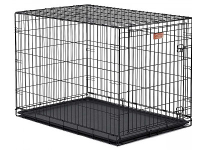 Клетка Для Собак Средних и Крупных Пород MidWest (МидВест) Icrate 1 Дверь 106*71*76см Черная 1542 