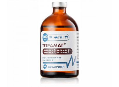 Тетрамаг Раствор Для Инъекций 100мл МосАгроГен 