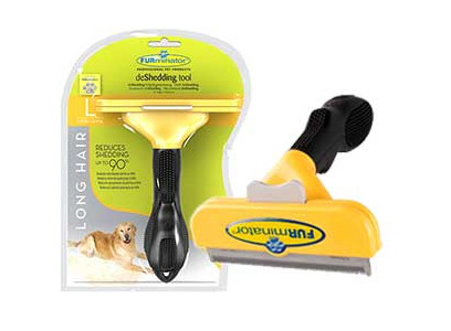 Фурминатор Для Собак Крупных Пород с ДЛИННОЙ Шерстью FURminator Deluxe 10см Long Hair Large Dog 