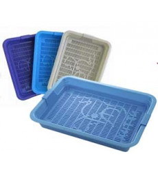 Туалет Для Кошек Китти Малый с Сеткой 32,5*23,5*5см ZooExpress