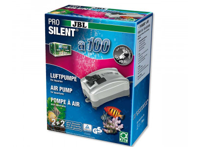 Компрессор Для Аквариума JBL Prosilent А100 До 40-150л 100л/ч Одноканальный Jbl6054100 