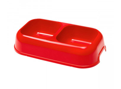 Миска Для Собак и Кошек Ferplast (Ферпласт) Party 18 Двойная 31,5*18*6,6см 1,2л 71118099  