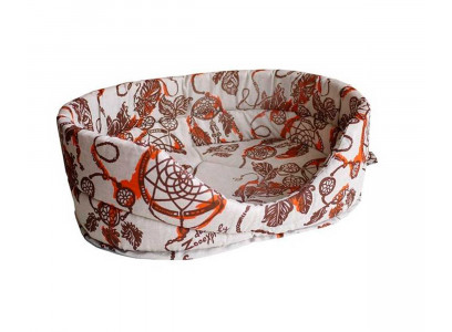 Лежанка Для Кошек и Собак Мелких Пород Лен №3 49*33*17см 74003 