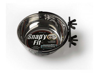 Миска Для Клетки Midwest (Мидвест) Snapy Fit Нержавеющая Сталь 600мл 