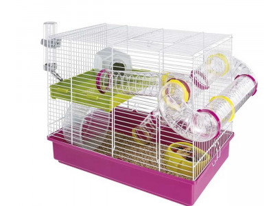 Клетка Для Хомяков Ferplast (Ферпласт) Laura 46*29,5*37,5см Белые Прутья 