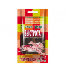 Лакомство Для Собак Green Qzin (Грин Кьюзин) Быстрота Сушеная Утиная Грудка 80г