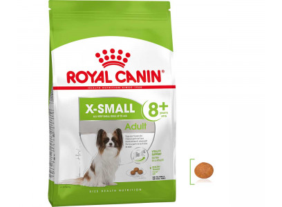 Сухой Корм Royal Canin (Роял Канин) X-SMALL Adult 8+ Для Пожилых Собак Миниатюрных Пород Старше 8 Лет 500г  