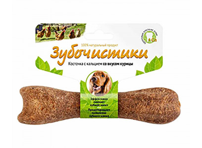 Косточка Для Собак Средних Пород Зубочистики Курица 95г 1шт 