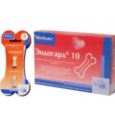 Таблетки Против Глистов Для Собак Эндогард-10 Virbac (1*2)