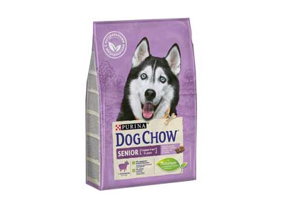 Сухой Корм Dog Chow (Дог Чау) Senior Для Пожилых Собак Старше 9 Лет Ягненок 2,5кг  
