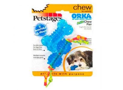 Игрушка Для Собак Petstages (Петстэйджес) Косточка и Гантеля Ультра-Мини 2*7см Mini Orka 234  