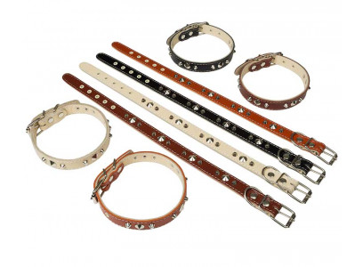 Ошейник Для Собак Брава №20 2 Слоя с Металлофурнитурой Арт023 