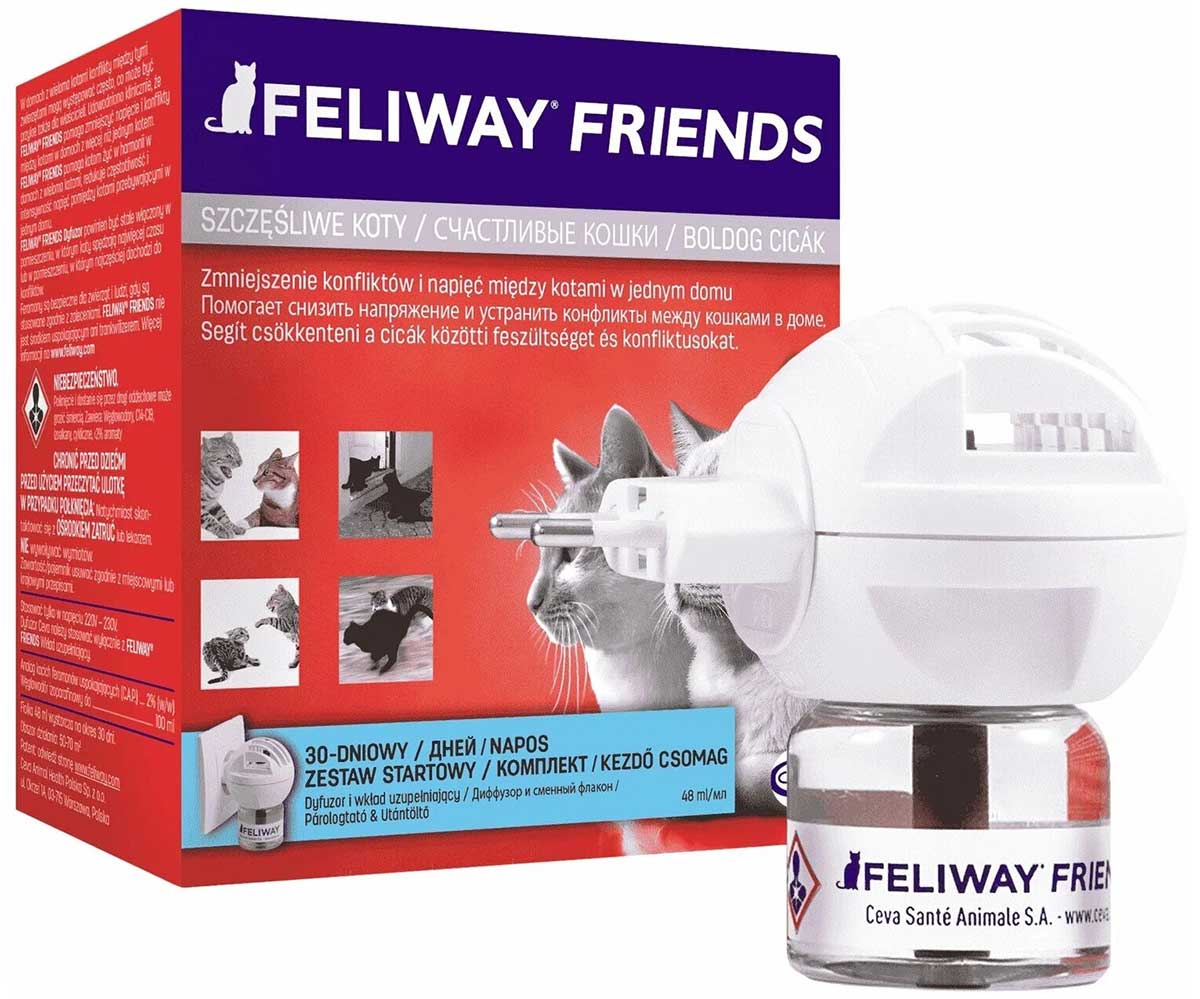 Feliway Friends (Феливей Френдс) Флакон 48мл + Диффузор Feliway Friends Ceva