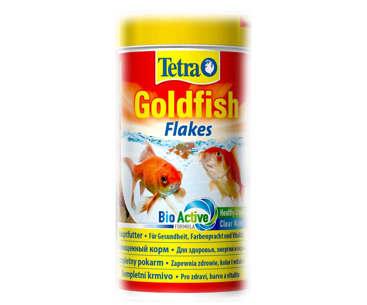 Корм для золотых рыбок Tetra Goldfish хлопья, 250 мл