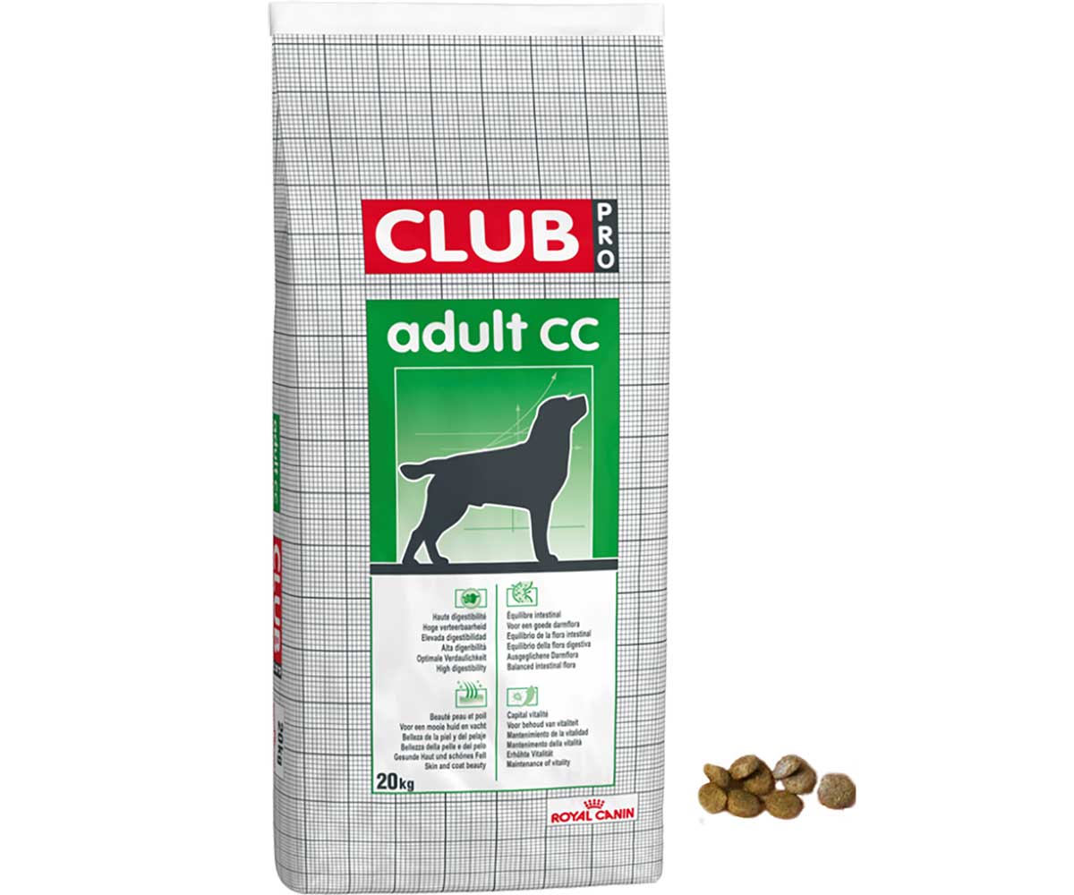 Сухой Корм Royal Canin (Роял Канин) Для Собак с Нормальной Активностью Club  Adult CC Pro 20кг