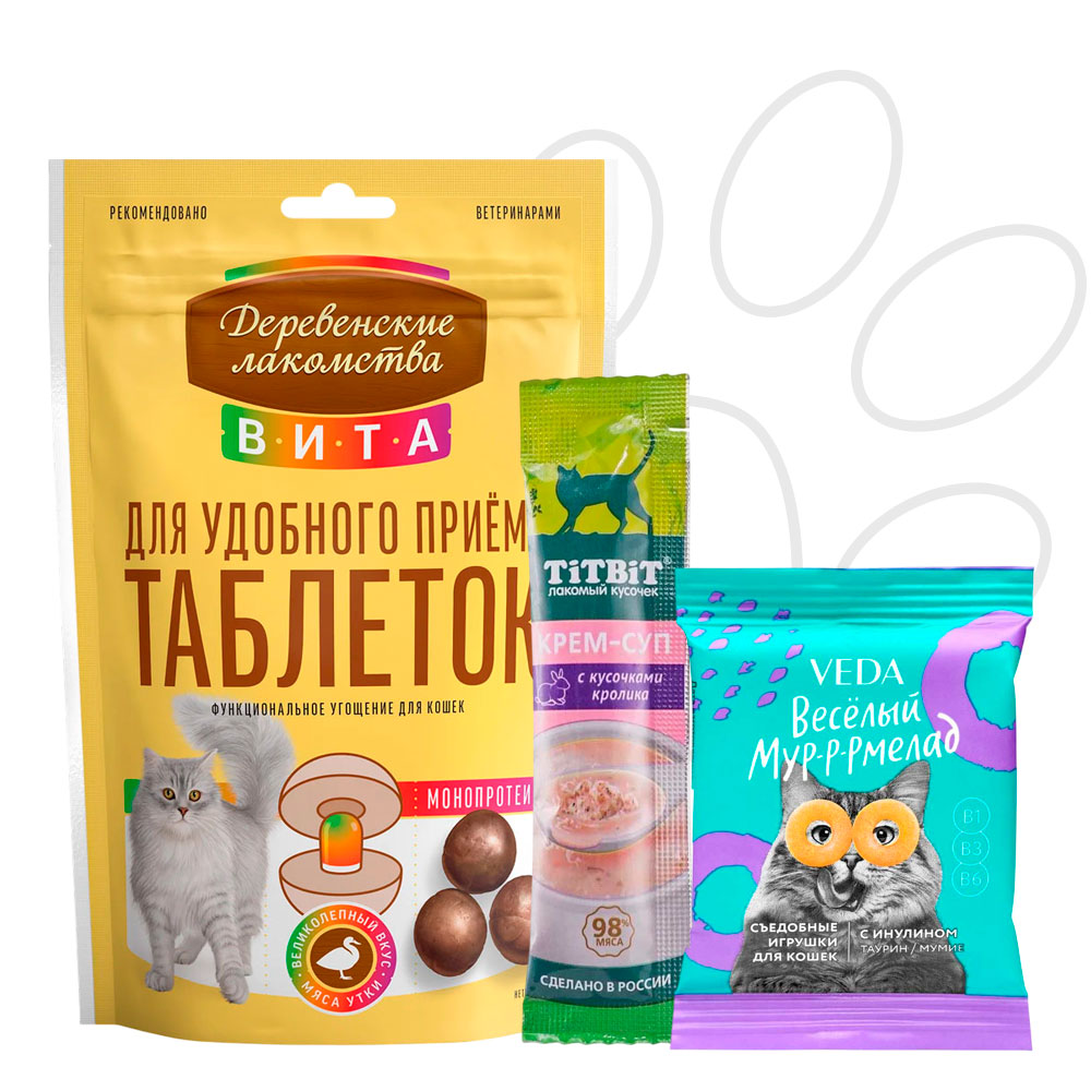 Лакомства для кошек
