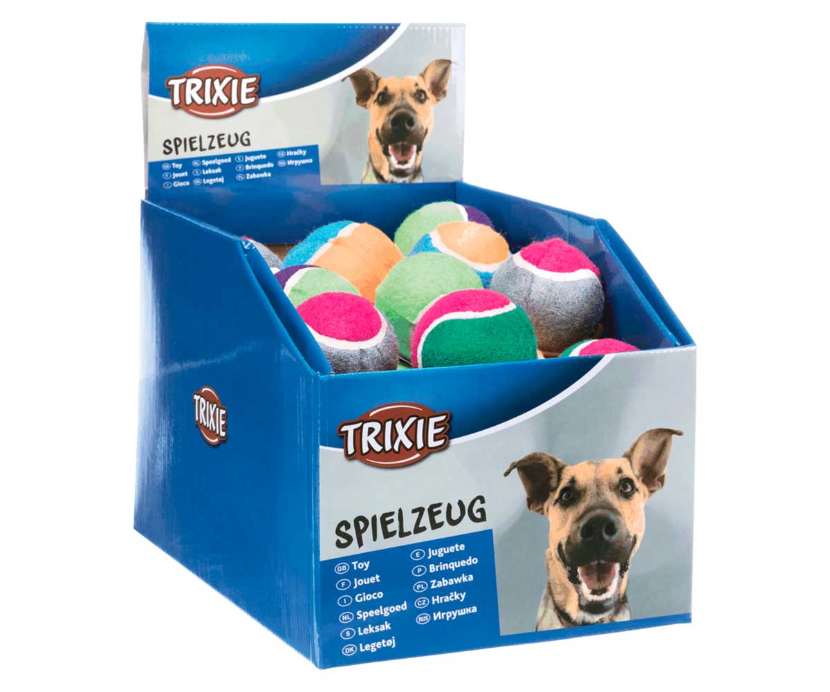 Игрушка Для Собак Trixie (Трикси) Мяч Теннисный 6,4см 3475