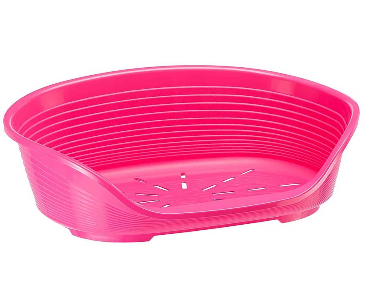 Лежак Для Кошек и Собак Мелких Пород Ferplast (Ферпласт) 49*36*17,5см Siesta Deluxe 2 Розовый