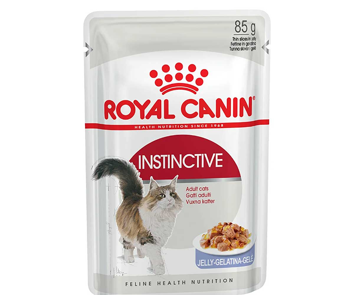 Влажный Корм Royal Canin (Роял Канин) Для Кошек Аппетитные Кусочки в Желе Feline Health Nutrition Instinctive Jelly 85г