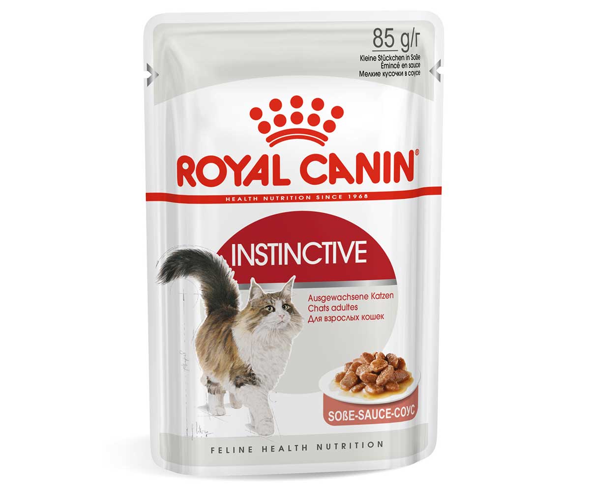 Влажный Корм Royal Canin (Роял Канин) Для Кошек Аппетитные Кусочки в Соусе Health Nutrition Instinctive Gravy 85г
