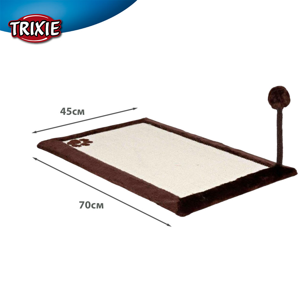 Когтеточка-Коврик Trixie (Трикси) с Игрушкой 70*45см 4323