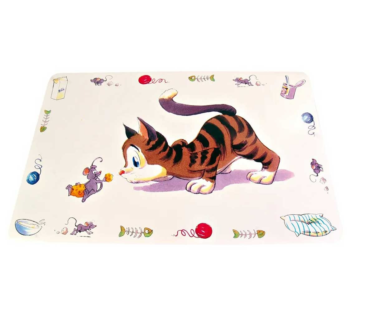 Коврик Под Миску Trixie (Трикси) Кошка 44*28см 24544