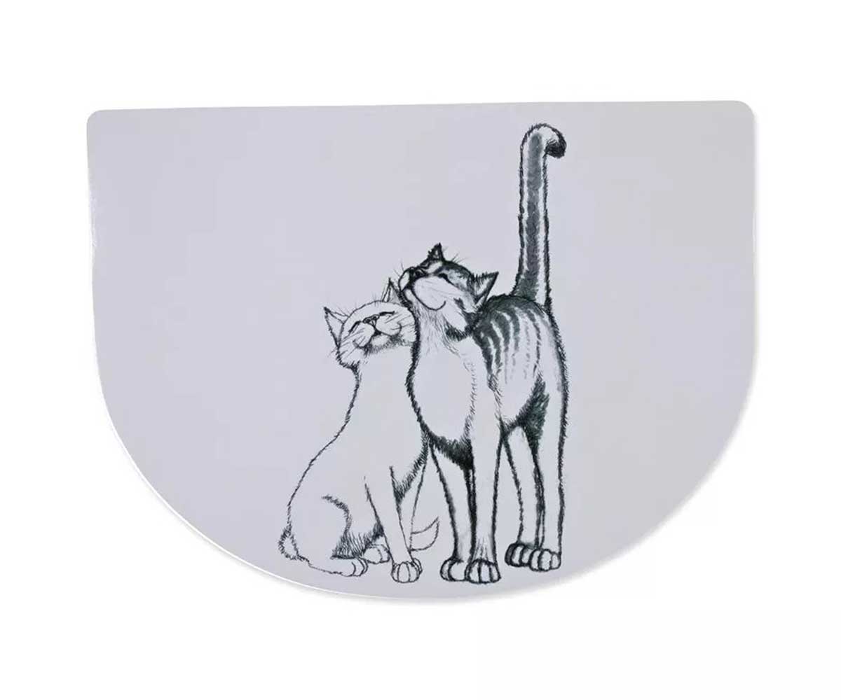 Коврик Под Миску Для Кошек Trixie (Трикси) Кошечки 40*30см 24540