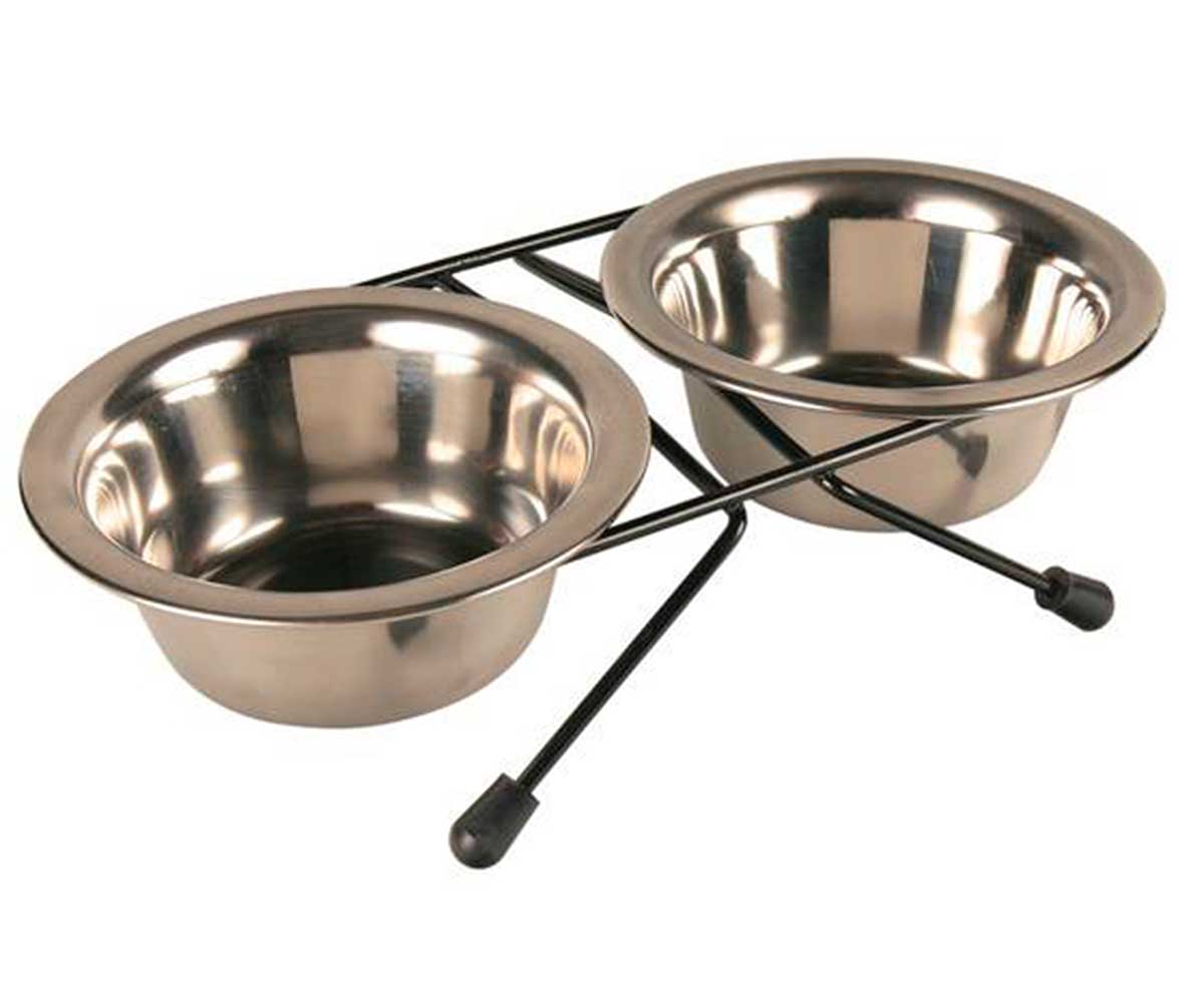 Подставка с Мисками Для Собак Trixie (Трикси) 2*0,75л 24832к