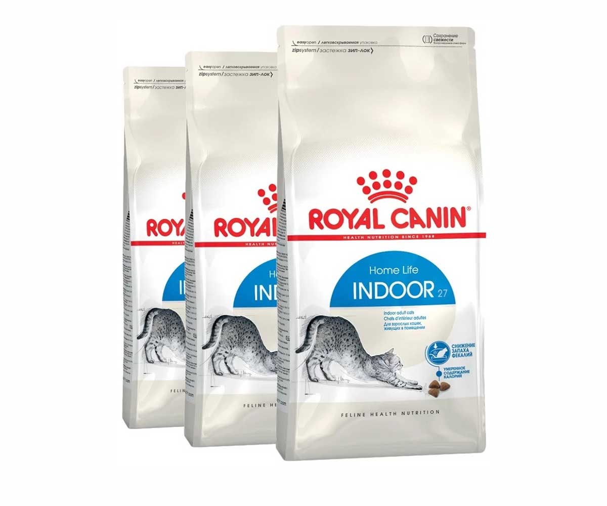 Сухой Корм Royal Canin (Роял Канин) Для Домашних Кошек Живущих в Закрытом Помещении Feline Health Nutrition Indoor 27 2кг