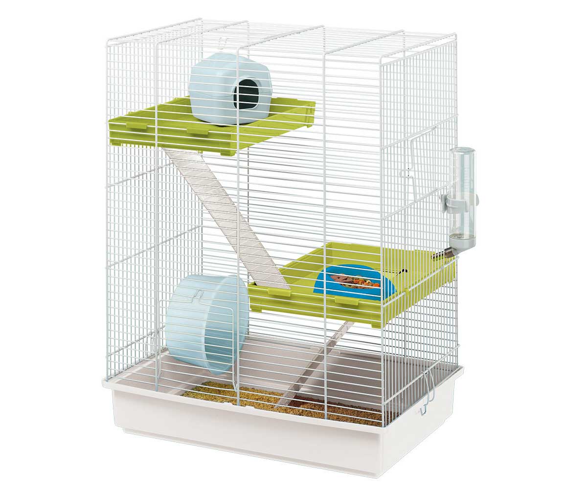 Клетка Для Хомяков Ferplast (Ферпласт) 46*29*58см Hamster Tris Белая