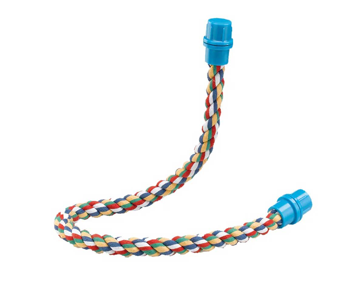 Игрушка Для Птиц Ferplast (Ферпласт) Жердочка Гибкая Из Хлопка 1,6*37см Fa4112