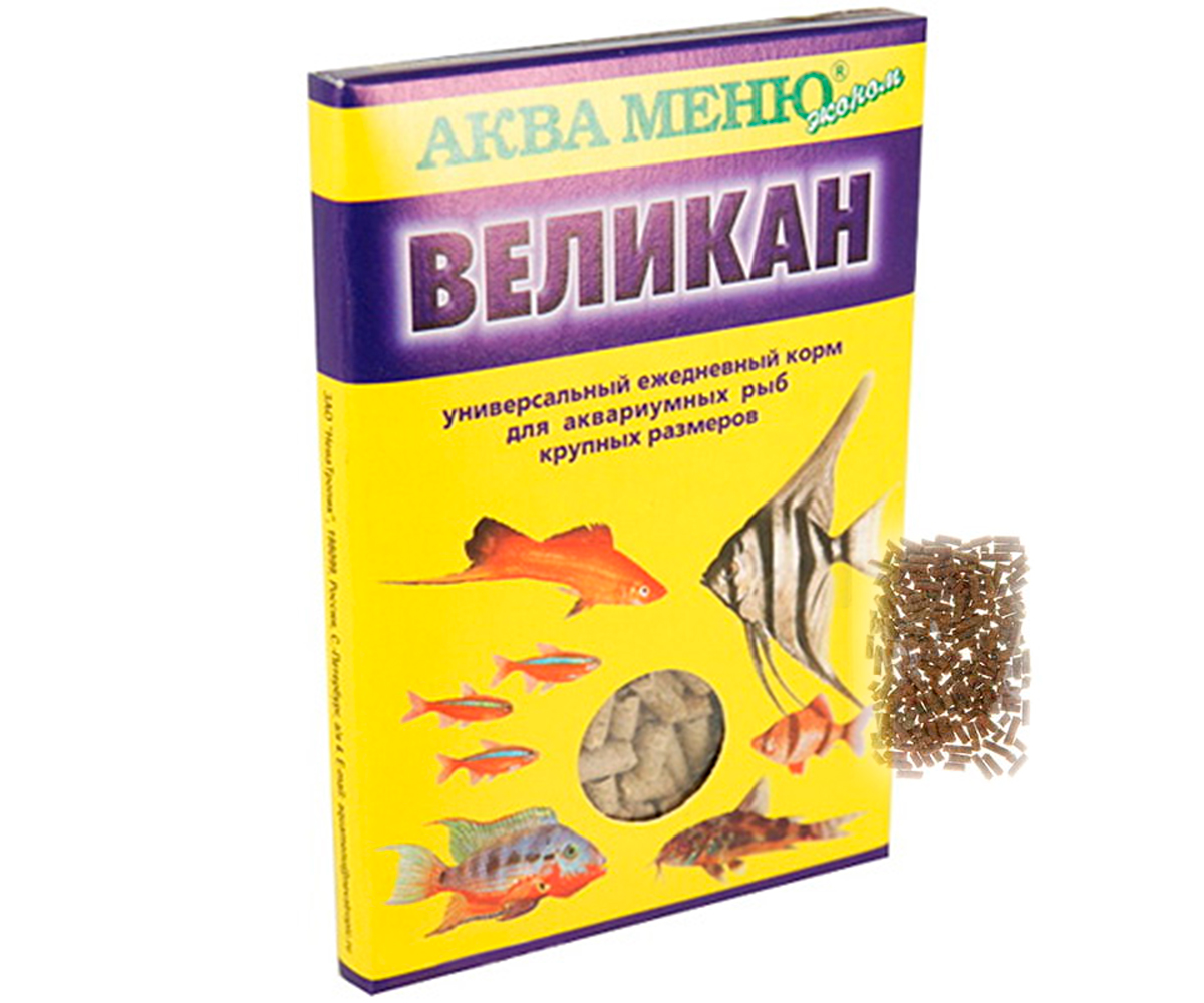 Корм Для Рыб Аква Меню Великан Палочки 35г