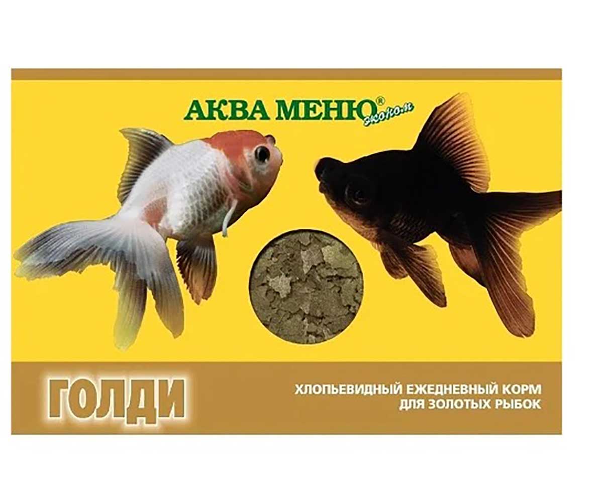 Корм Для Рыб Аква Меню Голди Хлопья 11г