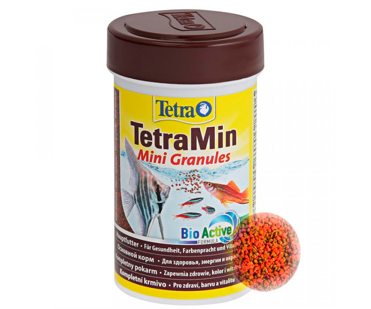 Корм Для Рыб Tetra (Тетра) Min Mini Granules Мелкие Гранулы 100мл 199057