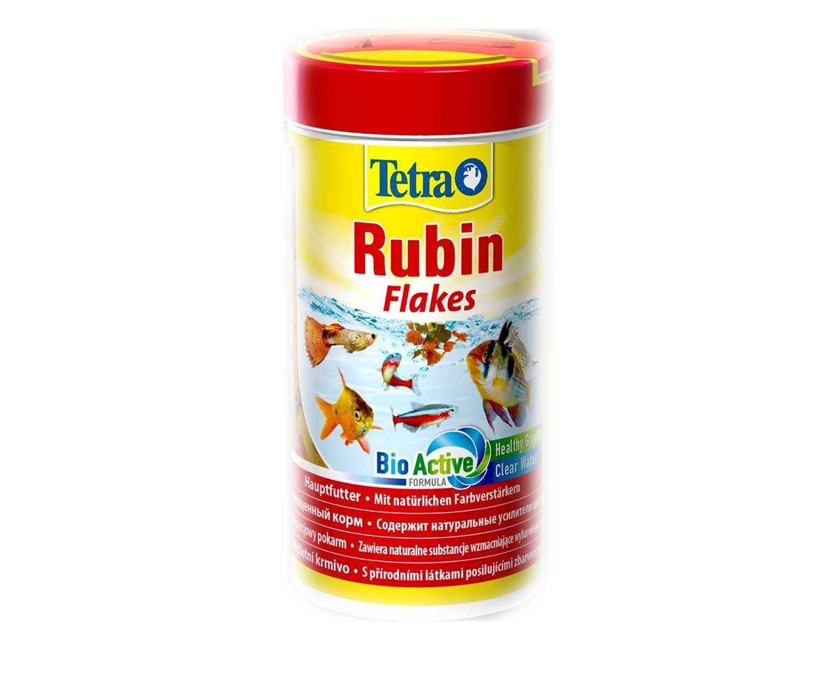 Корм Для Рыб Tetra (Тетра) Rubin Хлопья Для Окраски 100мл 139831