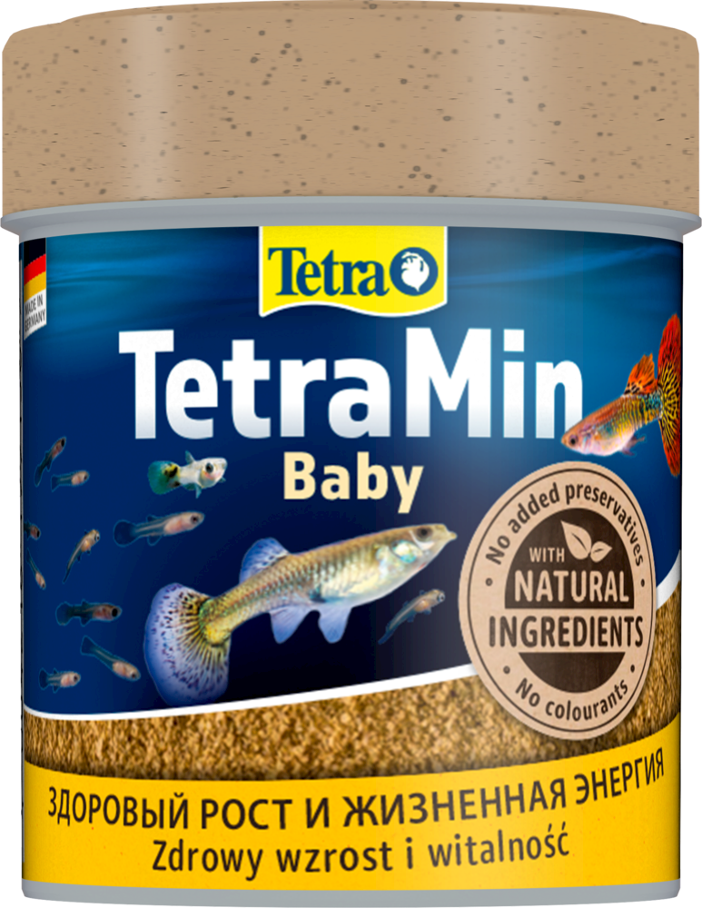 Корм Для Мальков Tetra (Тетра) Min Baby 66мл 199156