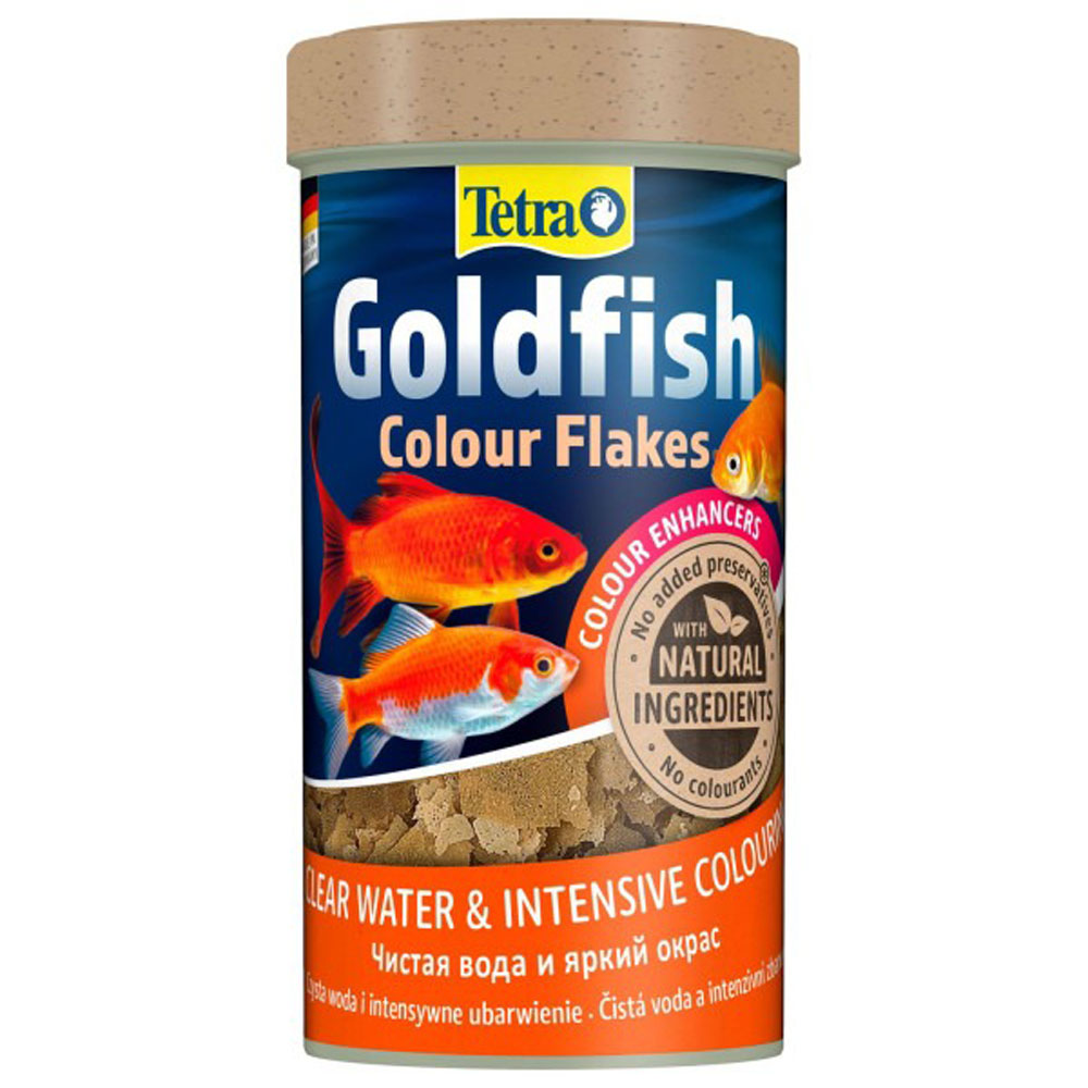 Корм Для Рыб Tetra (Тетра) Goldfish Colour Хлопья Для Золотых Рыб Для Окраса 250мл 183780