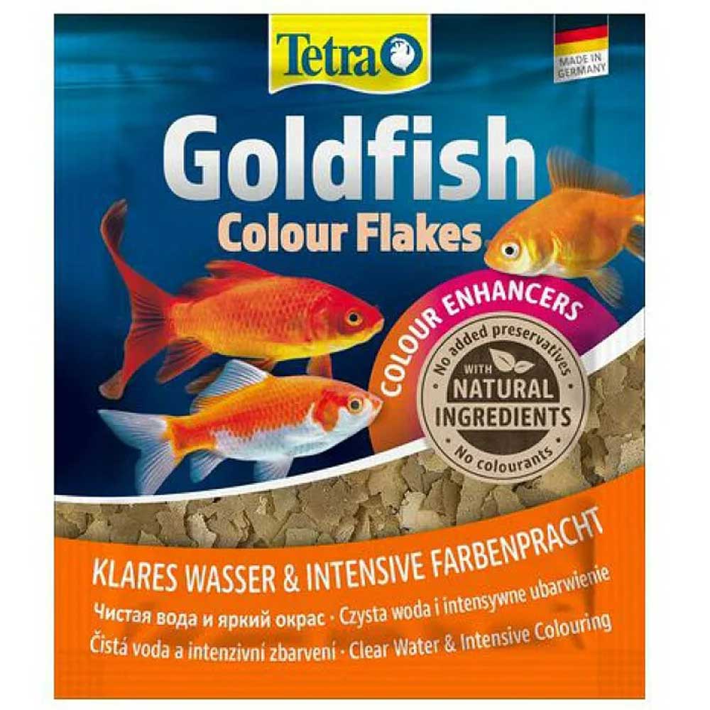Корм Для Рыб Tetra (Тетра) Goldfish Colour Хлопья Для Золотых Рыб Для Окраса 12г 183704